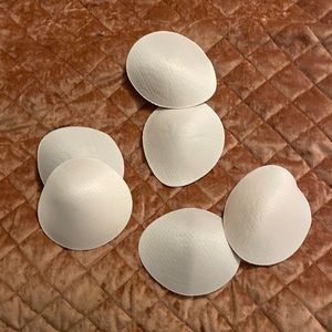 3 sets of sports bra/ bikini top inserts